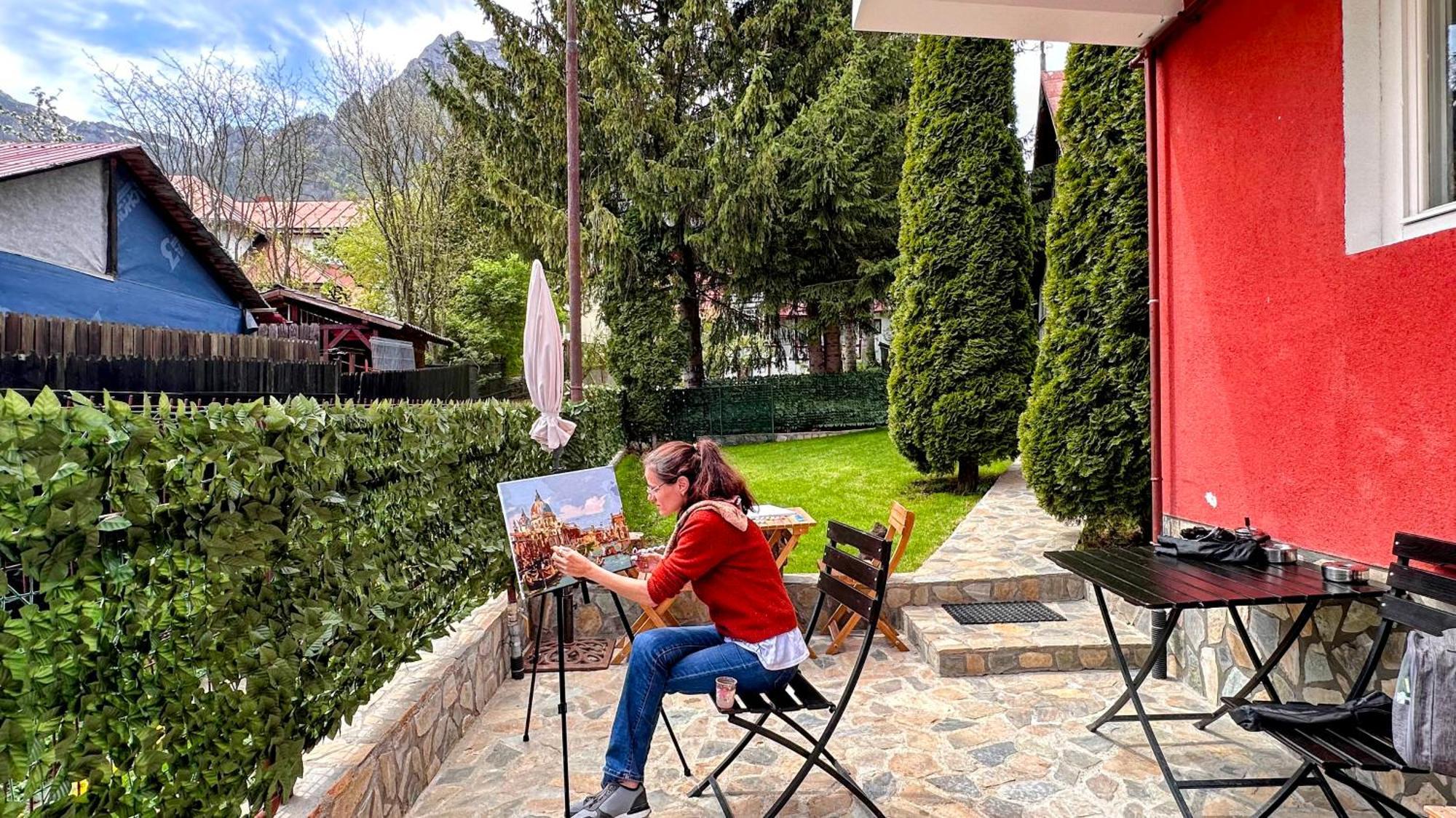 Готель Valea Alba View - Self Check-In Буштені Екстер'єр фото